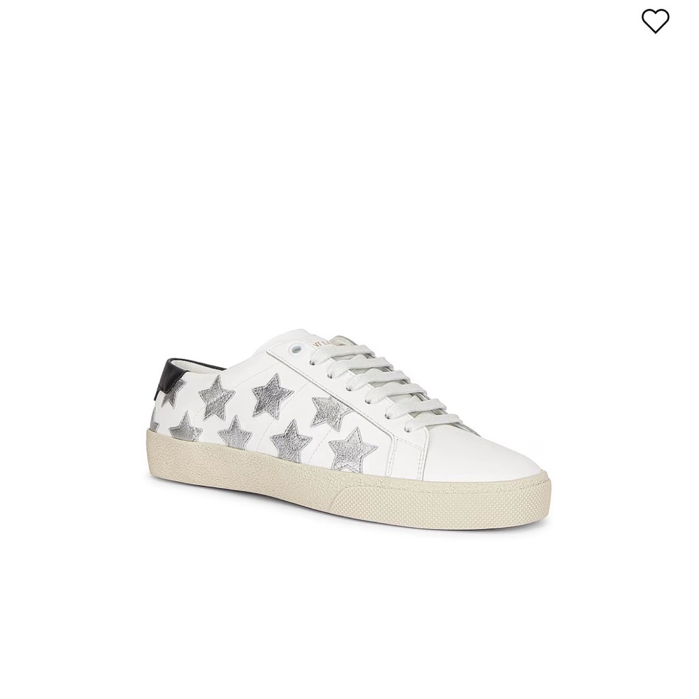 SAINT LAURENT Court Classic Star Sneakers, SZ 38